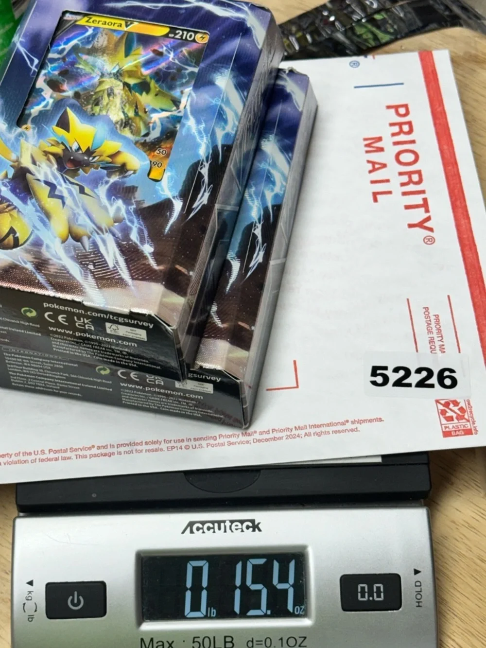 Pokemon TCG Zeraora V Battle Deck Sealed Lot of 2 Boxes New Factory Sealed